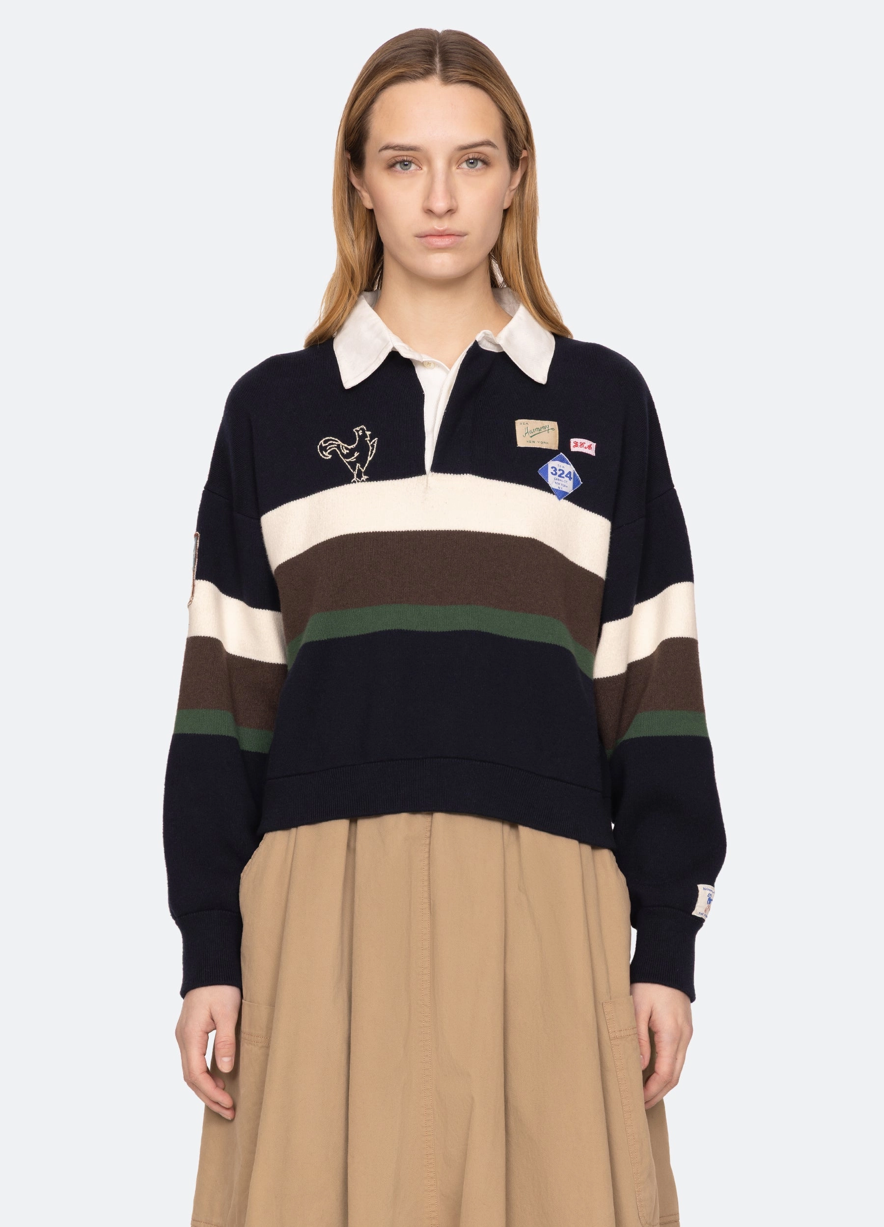 AntiPillTreatment Sporty Top Arther Rugby Sweater