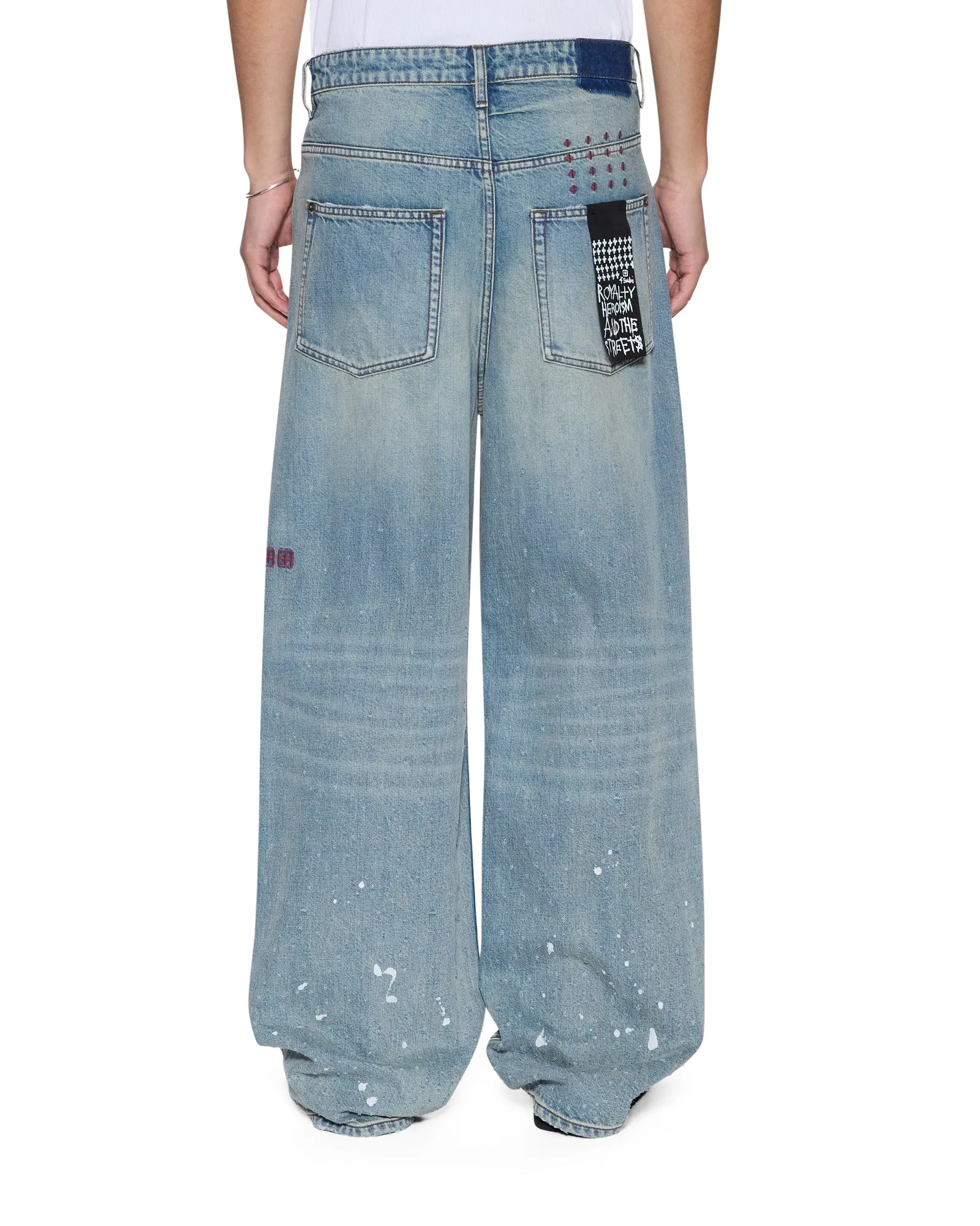 Quality Basic Work Meeting Relaxed Style MAXX SCATTER BLUE