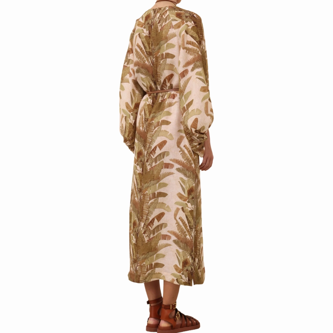 Winter-Season Ascension Midi Dress