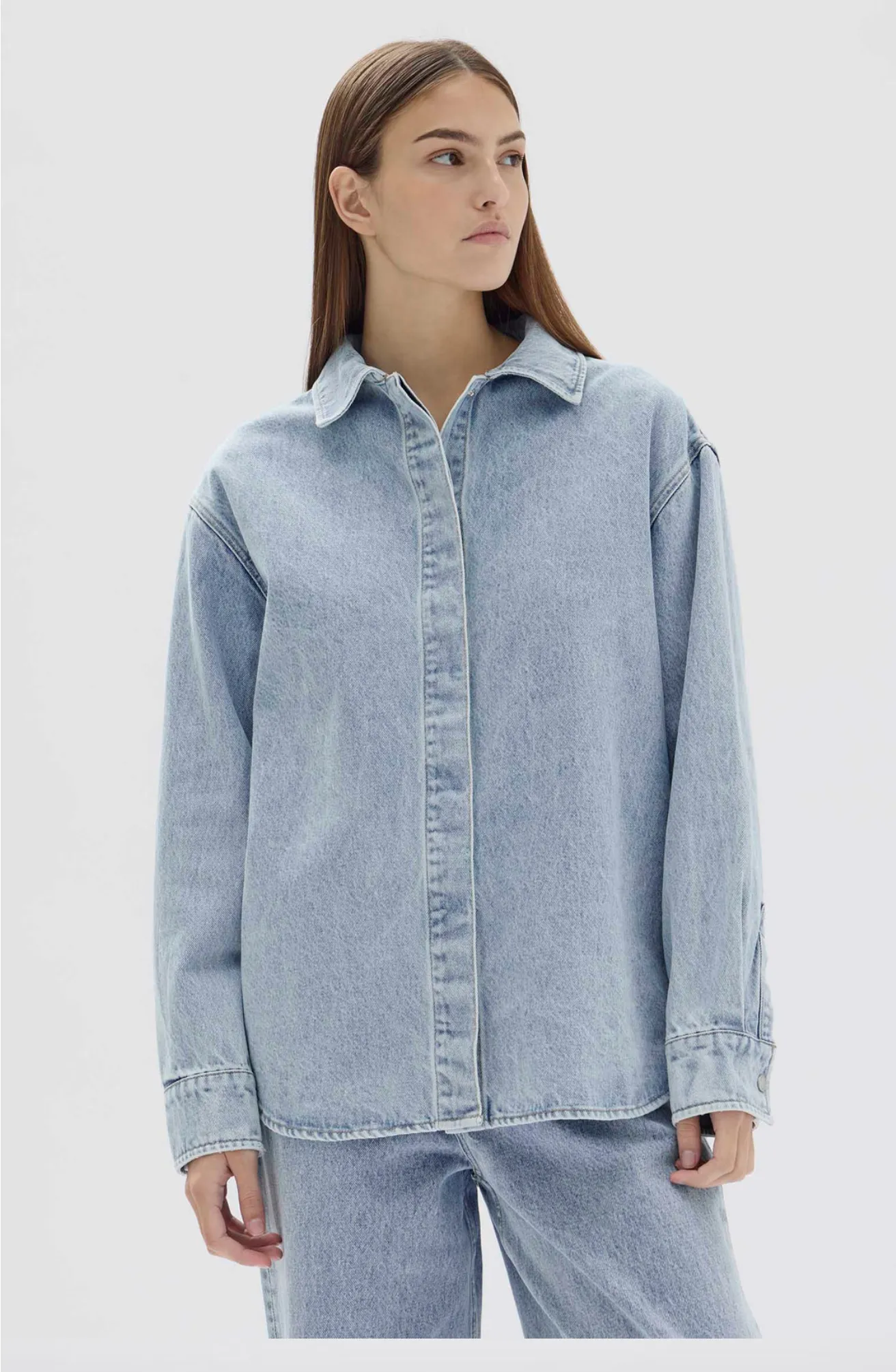 Assembly Label Rylee Denim Overshirt