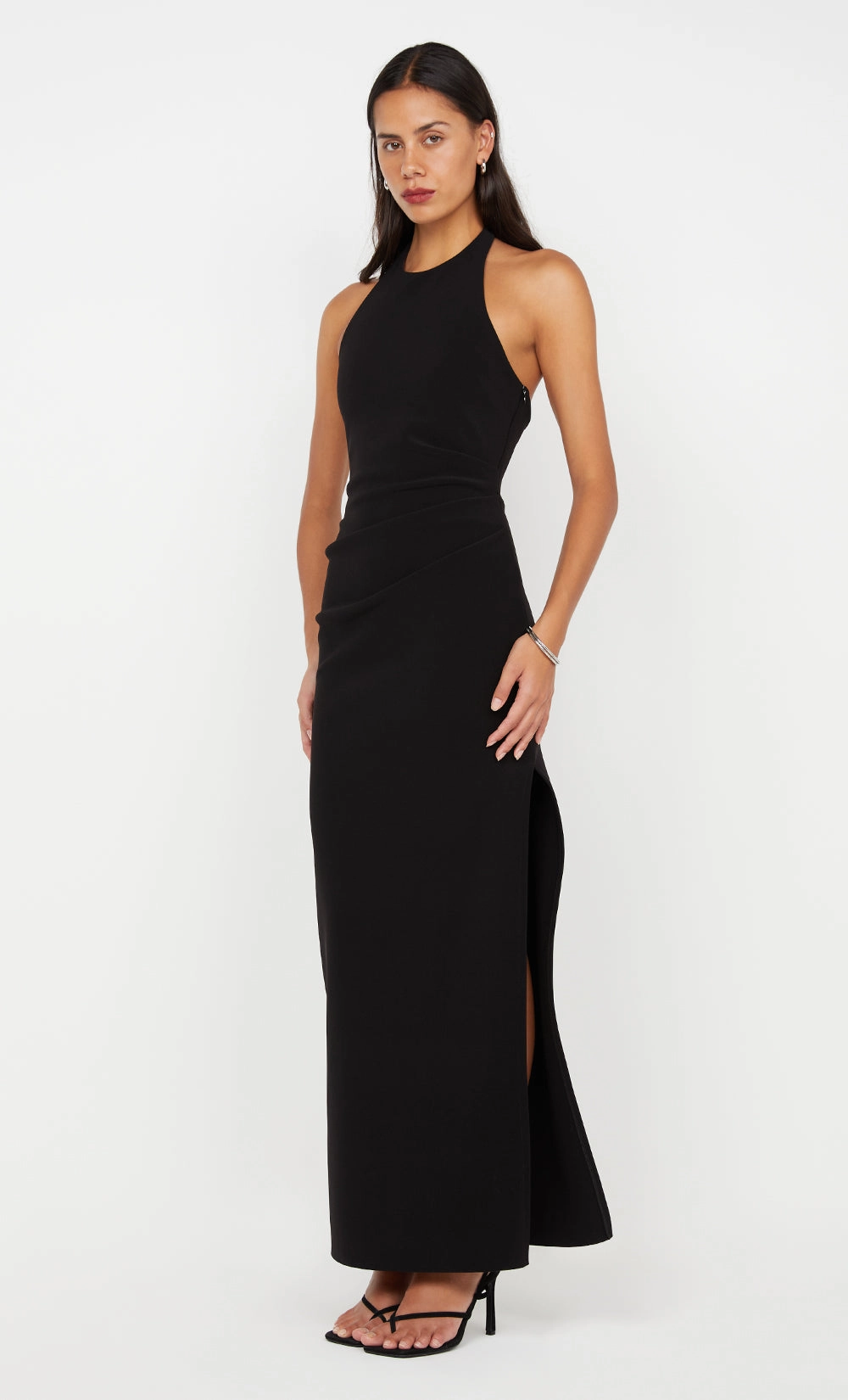 Understated Charm ASTA MAXI DRESS - BLACK