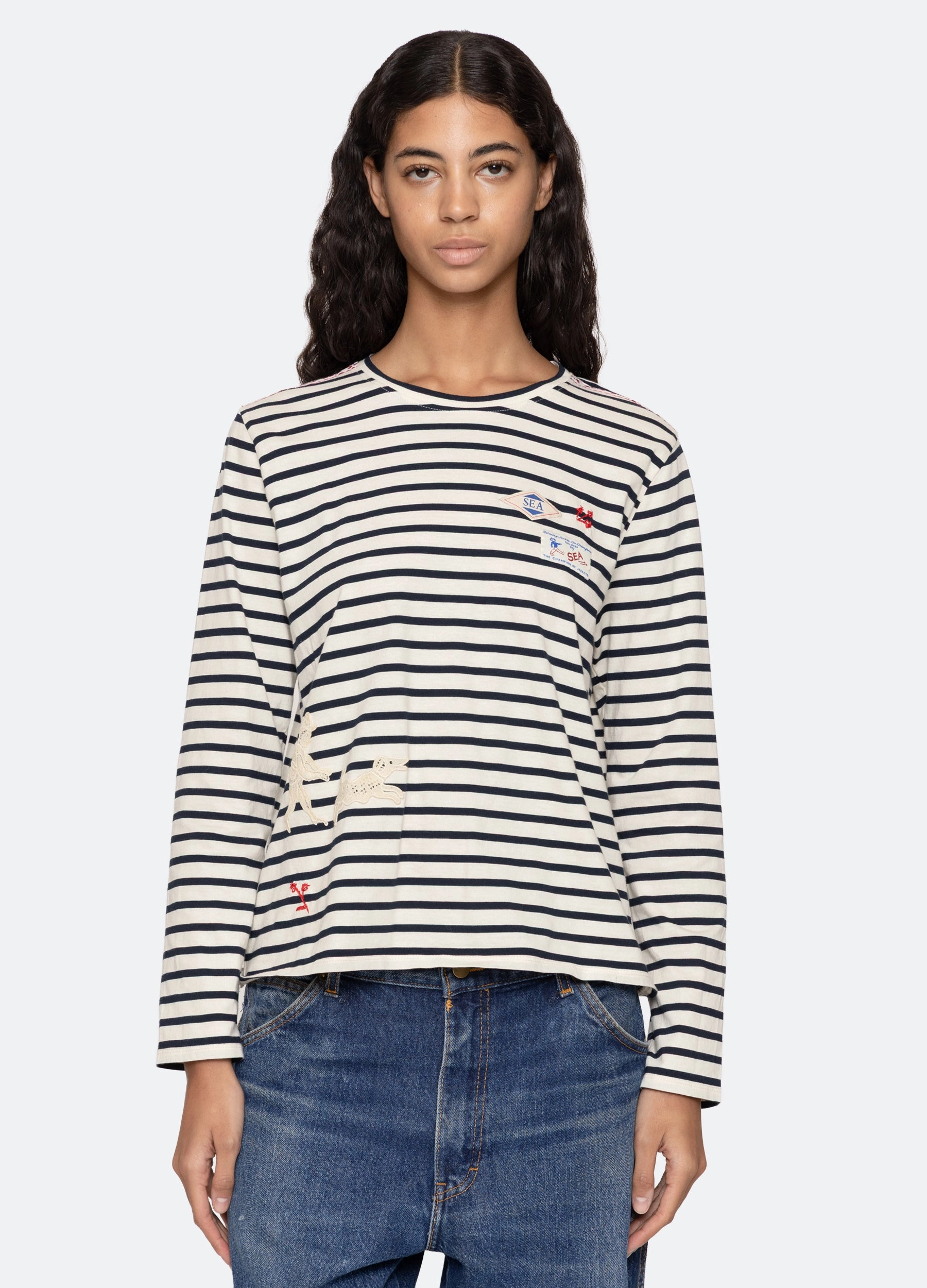 MultiPanelBreathability DoubleStitching Athena Shirt
