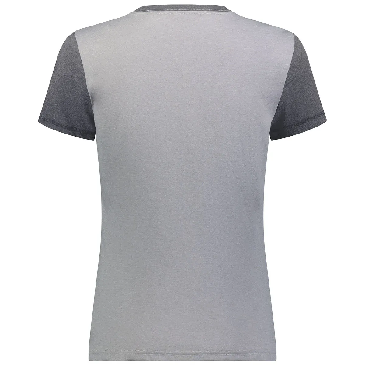 Augusta Sportswear Women's Grey Heather/Carbon Heather Gameday Vintage Ringer Tee