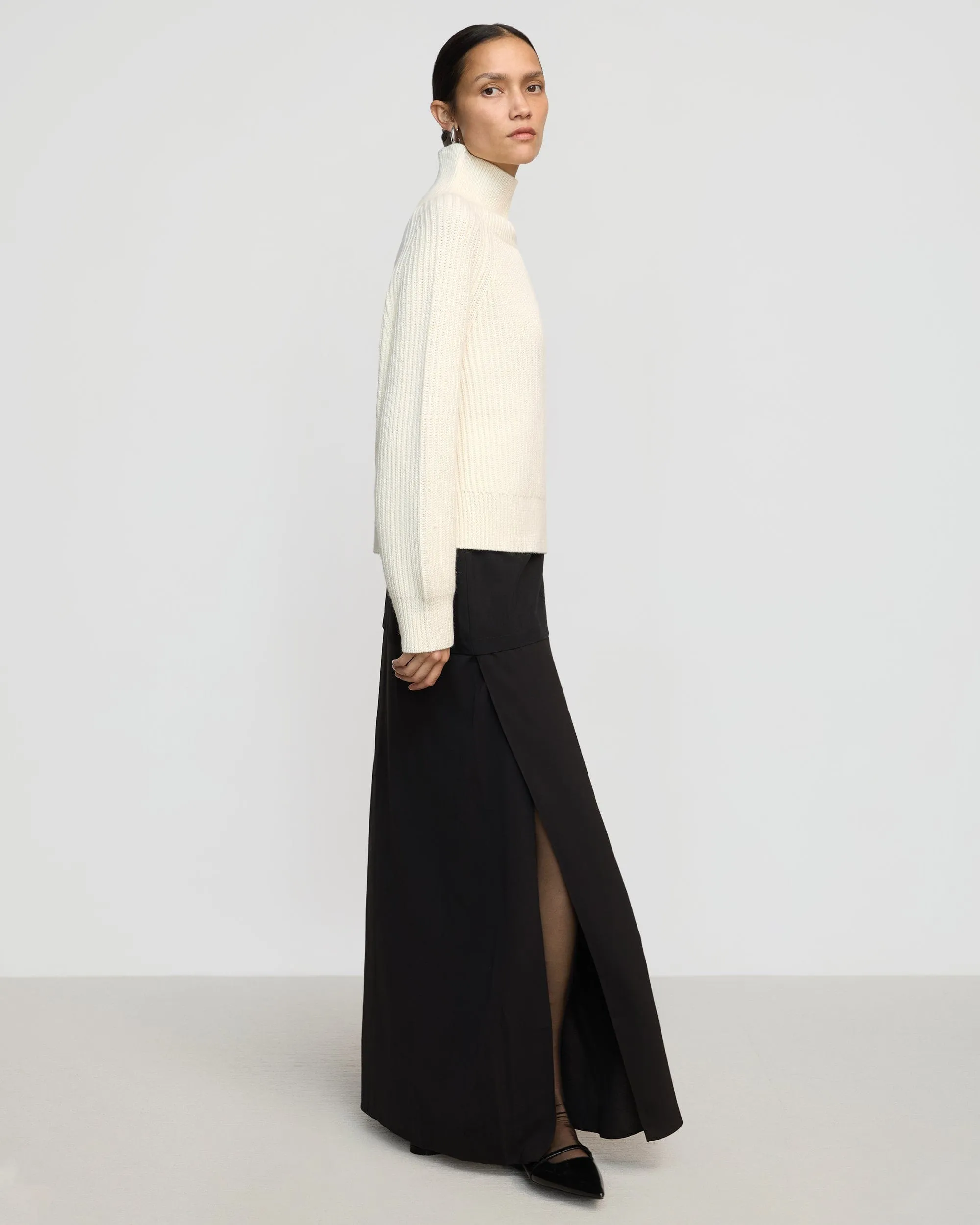 Augusta Tiered Maxi Skirt Innovative Fabric Trendy Outfit