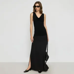 Daily Essential Vibe Ready Augusta Tiered Maxi Skirt