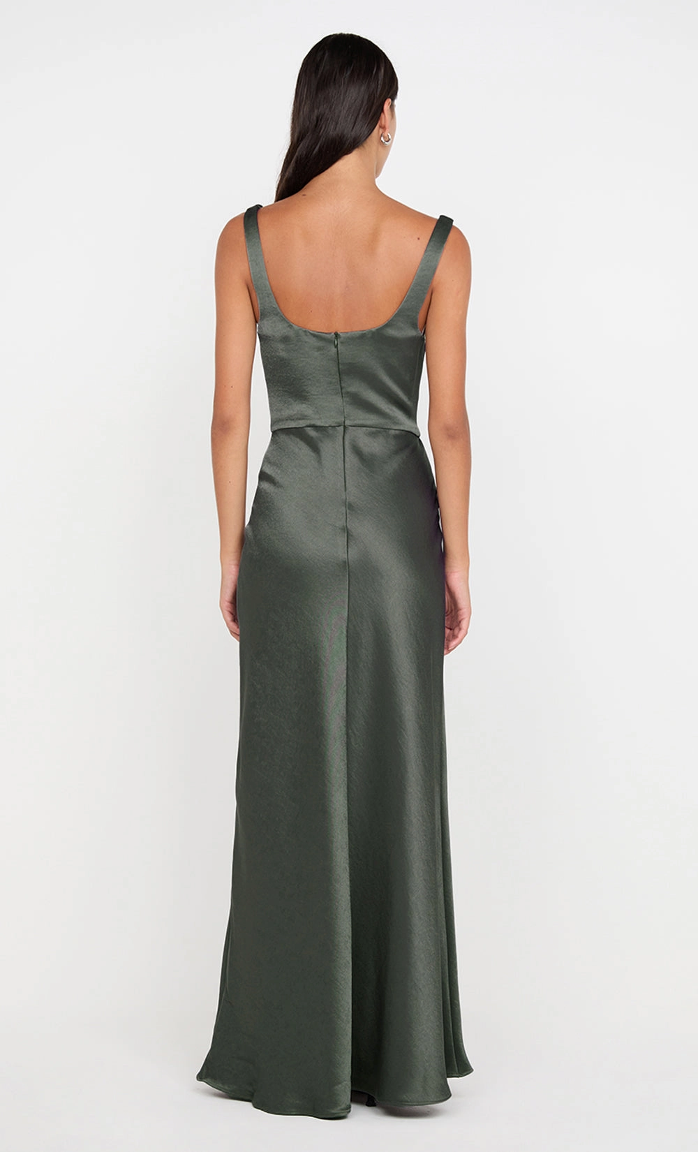 AUSTEN COWL NECK MAXI DRESS - DARK WILLOW Classic and Modern