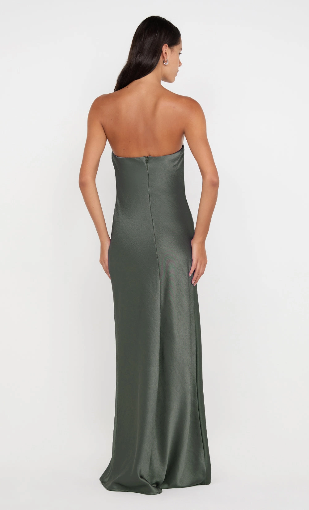 AUSTEN STRAPLESS MAXI DRESS - DARK WILLOW Formal dinner wear