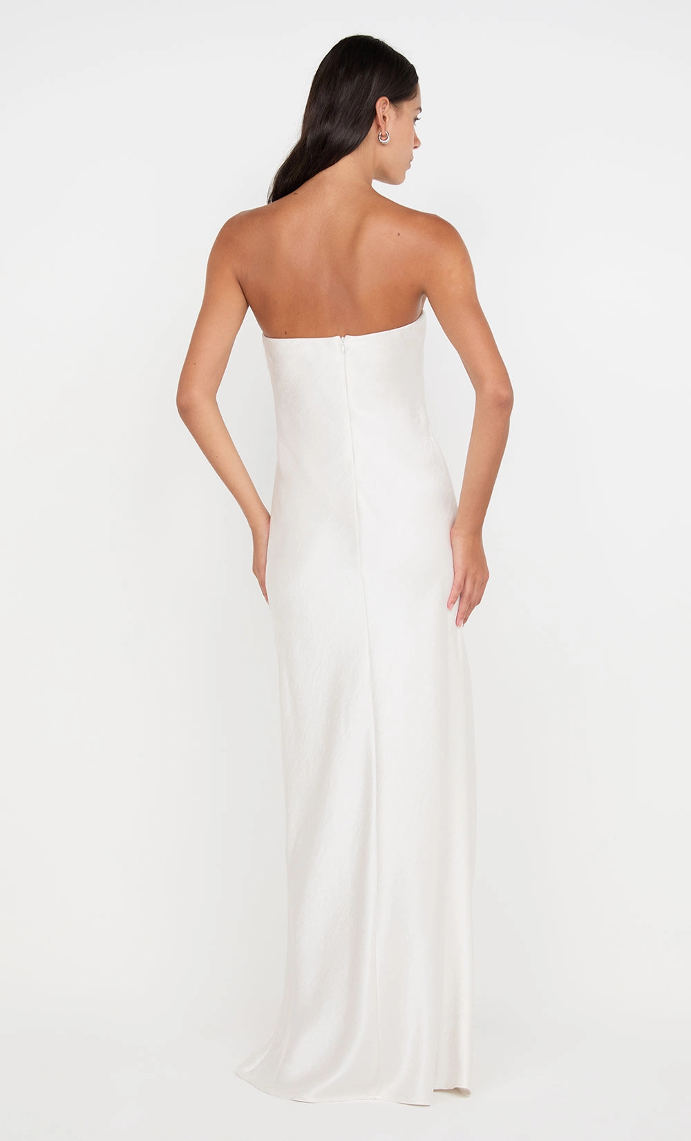 Wrap Glow AUSTEN STRAPLESS MAXI DRESS - IVORY