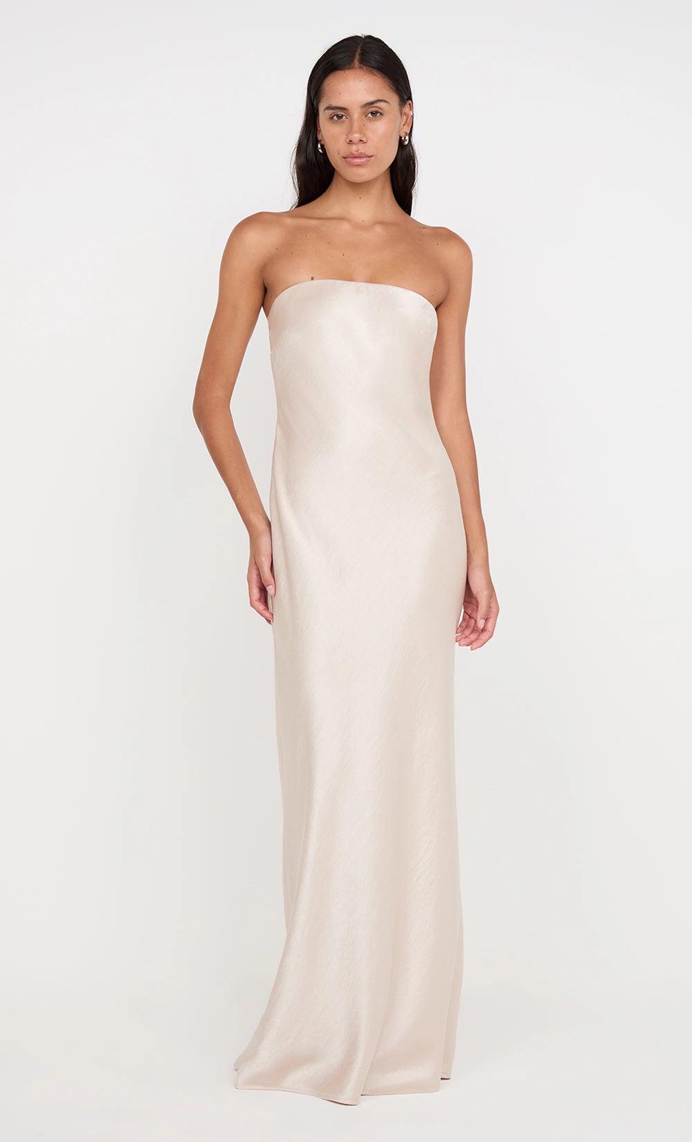 Casual event outfit Gender Free AUSTEN STRAPLESS MAXI DRESS - SAND