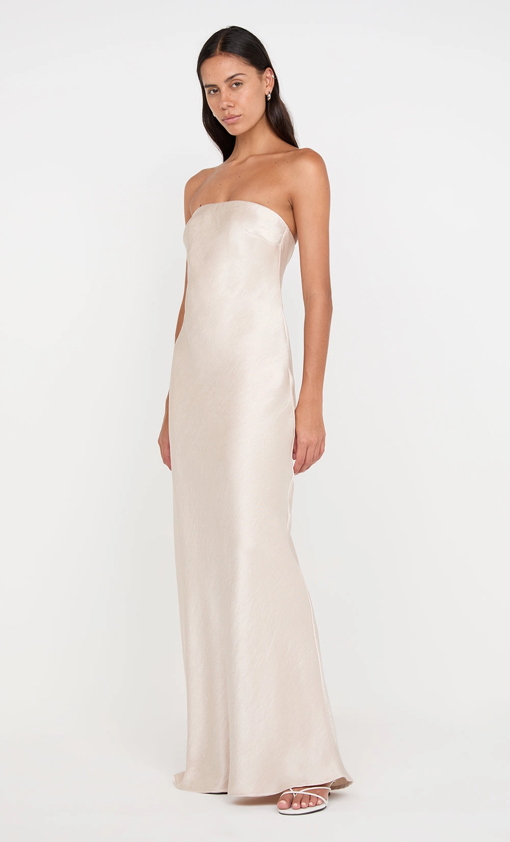 AUSTEN STRAPLESS MAXI DRESS - SAND Modern Comfort