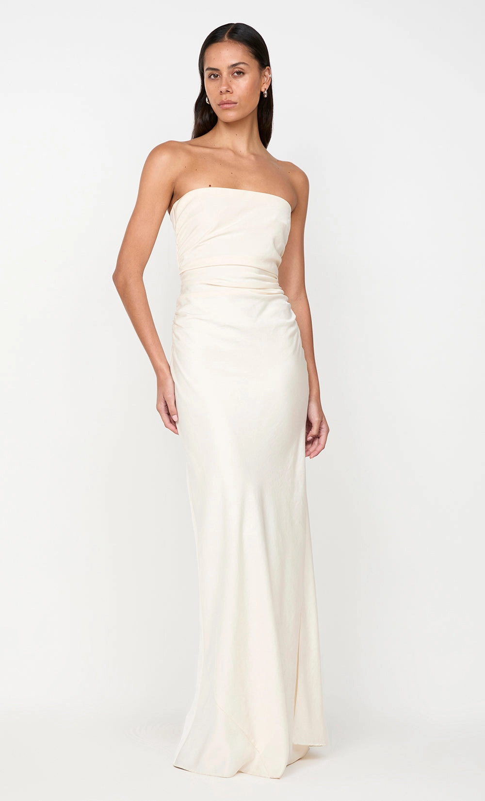 ETERNITY STRAPLESS MAXI DRESS - CREAM Night Out