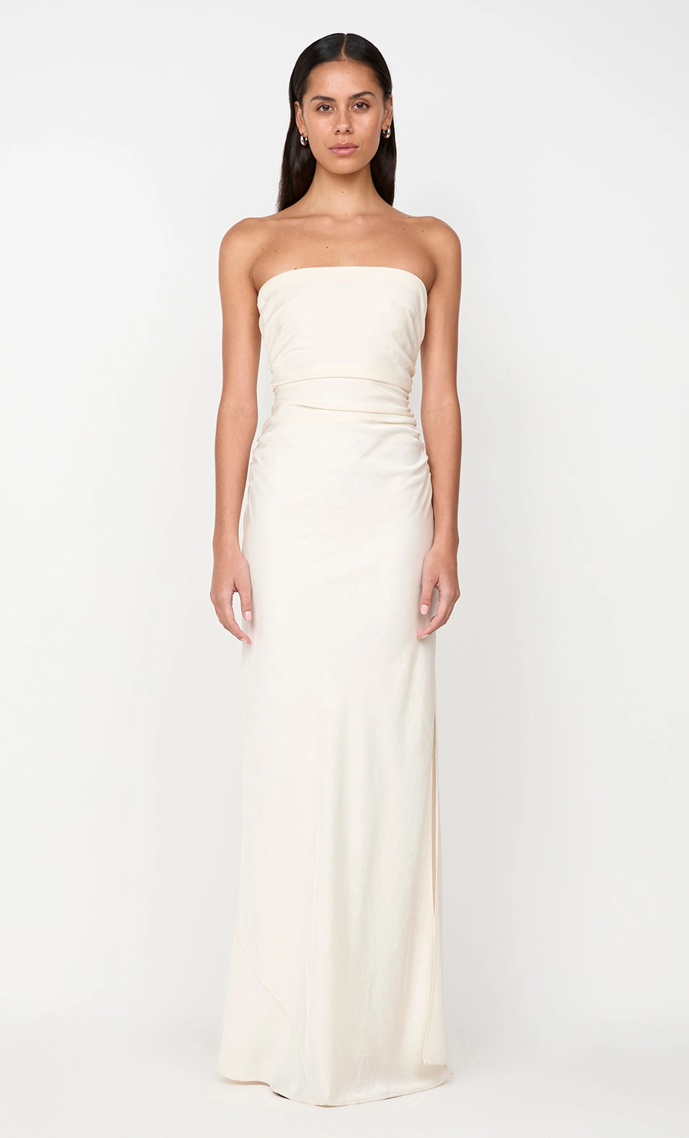 ETERNITY STRAPLESS MAXI DRESS - CREAM Soul Warm