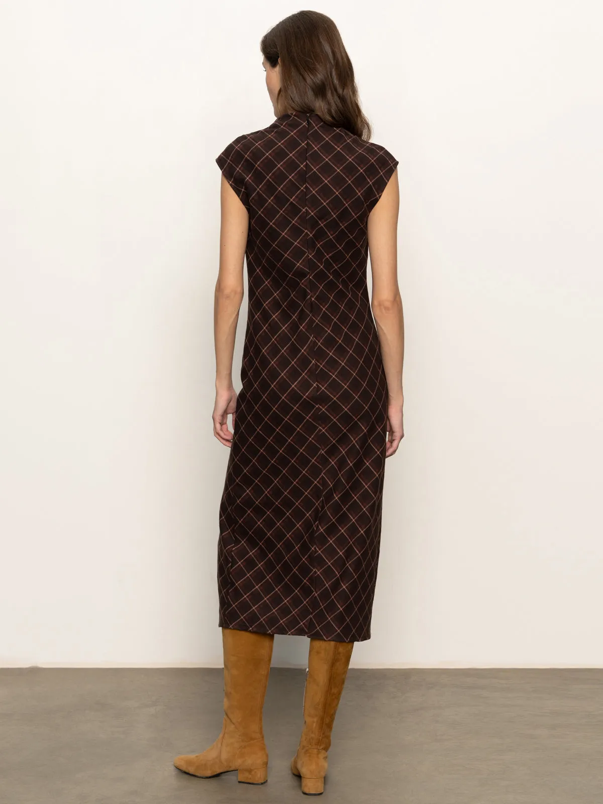 Classic Movement Autumns Best Dress Cocoa Plaid