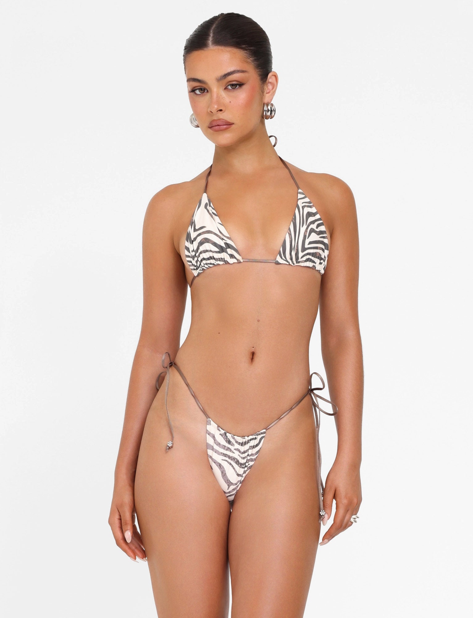 Beach Escape AVE BIKINI BOTTOM - NEUTRAL : ZEBRA