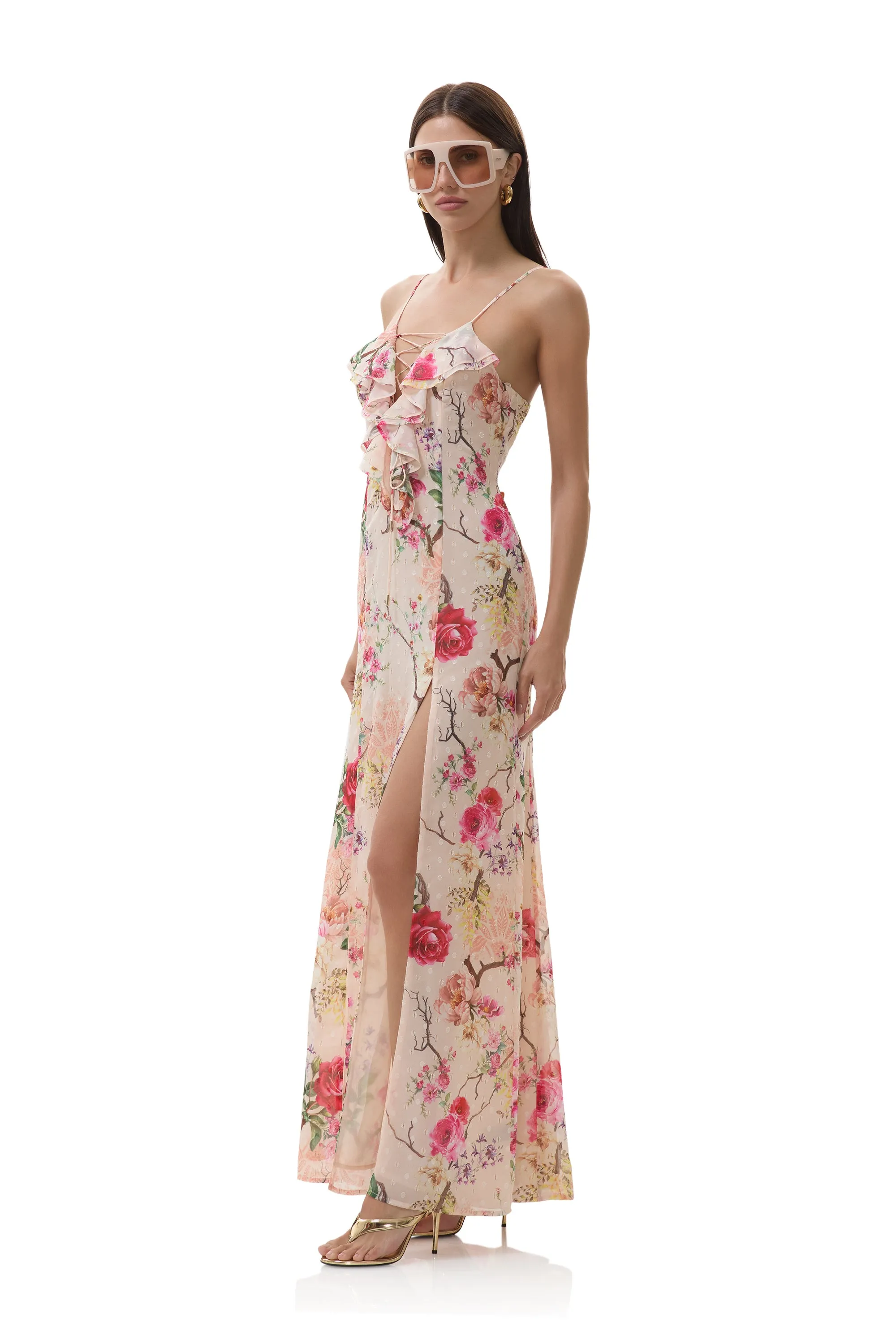 Lovette Dress - Sand Summer Rose Trend Movement