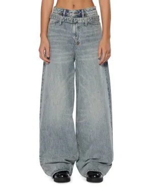 BAGGY JEAN ECHOES Chill Outfit Spring Mood Party Look Classic Wear