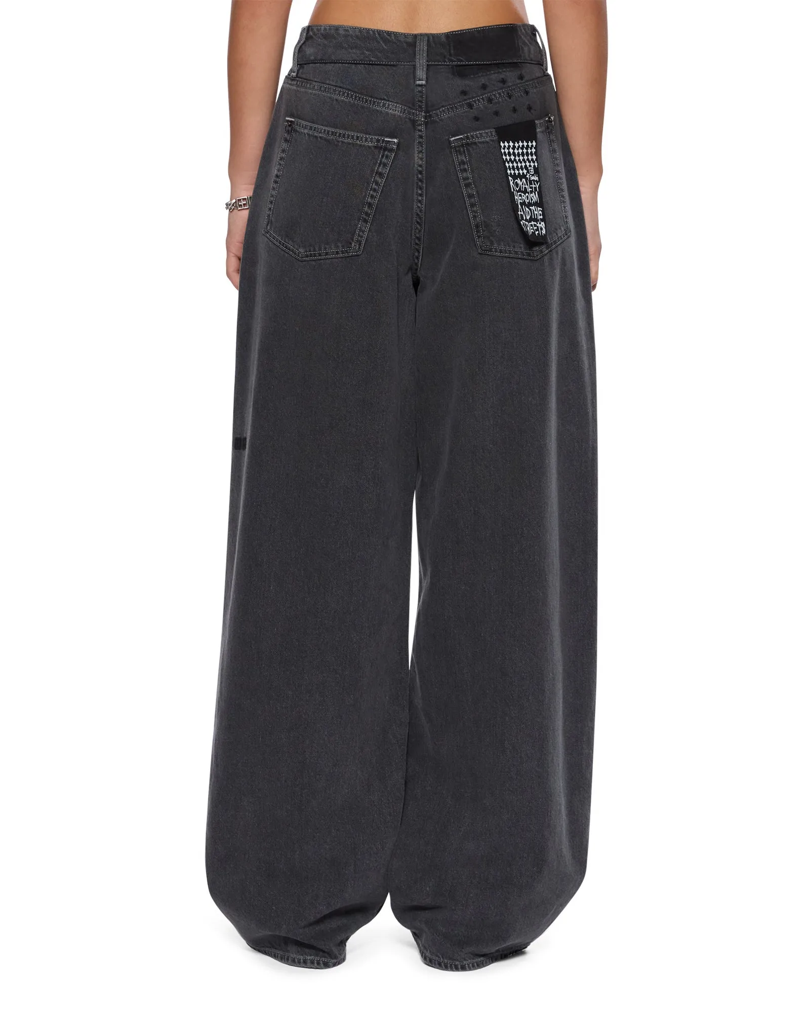Earthy Modern Minimalist Office Wear Flattering Waist Design BAGGY JEAN SHADE