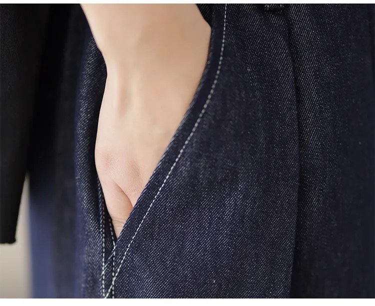 Baggy Wide Leg Denim Pants