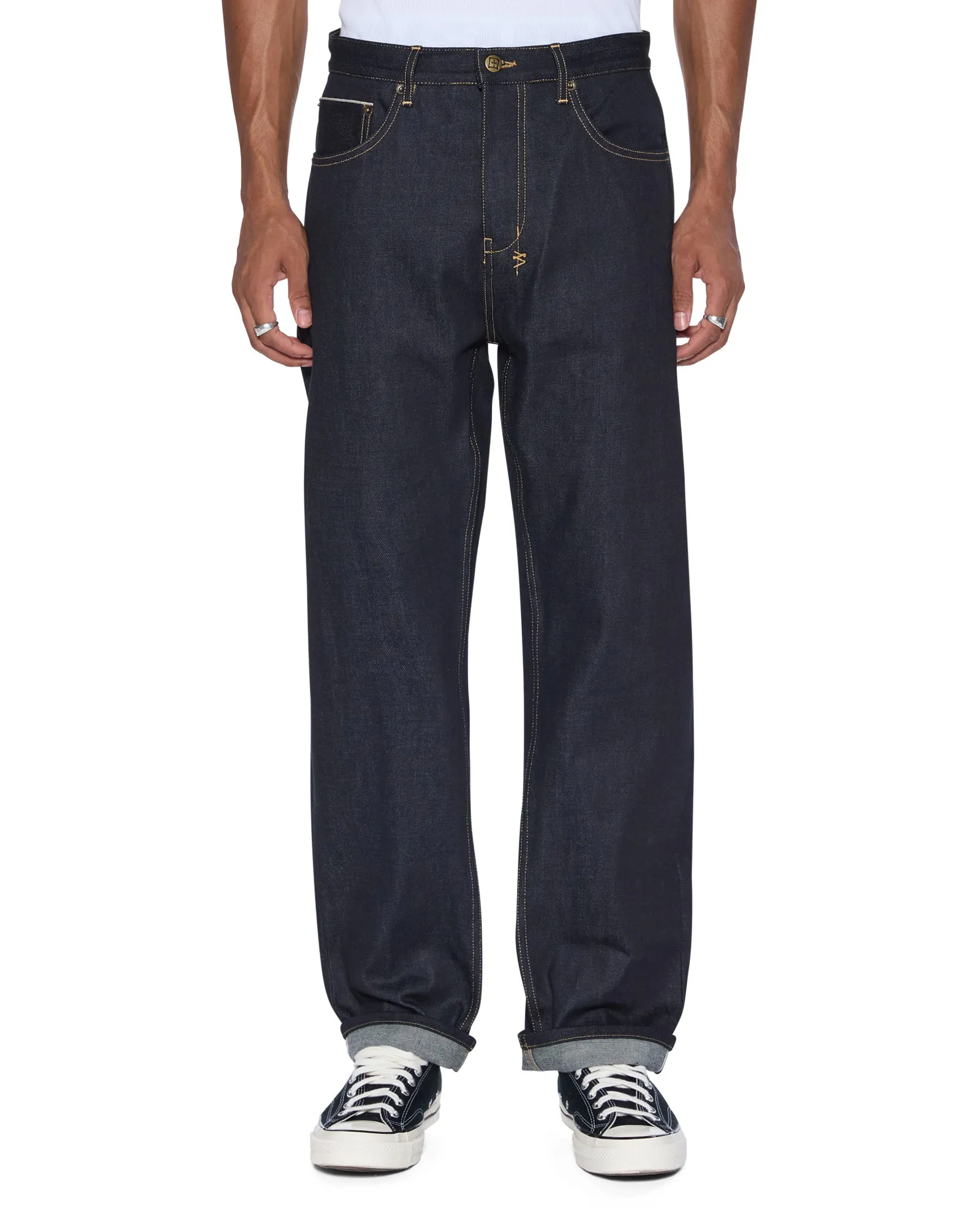 Common Wear Work Ready Soft ANTI K SELVEDGE RAW BLUE