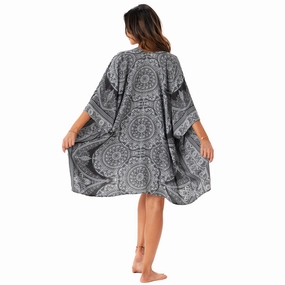 Balian Beach Kimono Raglan Sleeve BreathableMeshInsert