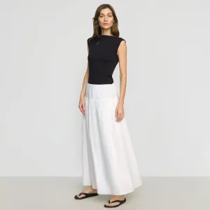 Bao Organic Cotton Drop-Waist Skirt Flexible Comfort