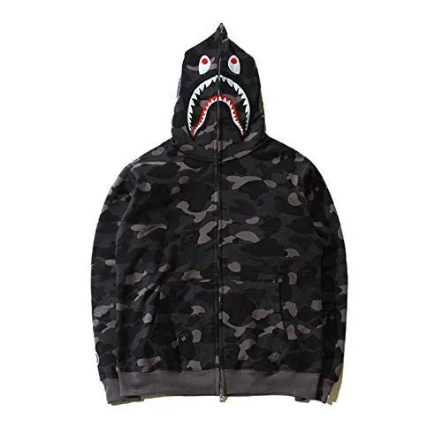 Bape Full Zip Up Shark Mouth Hoodies