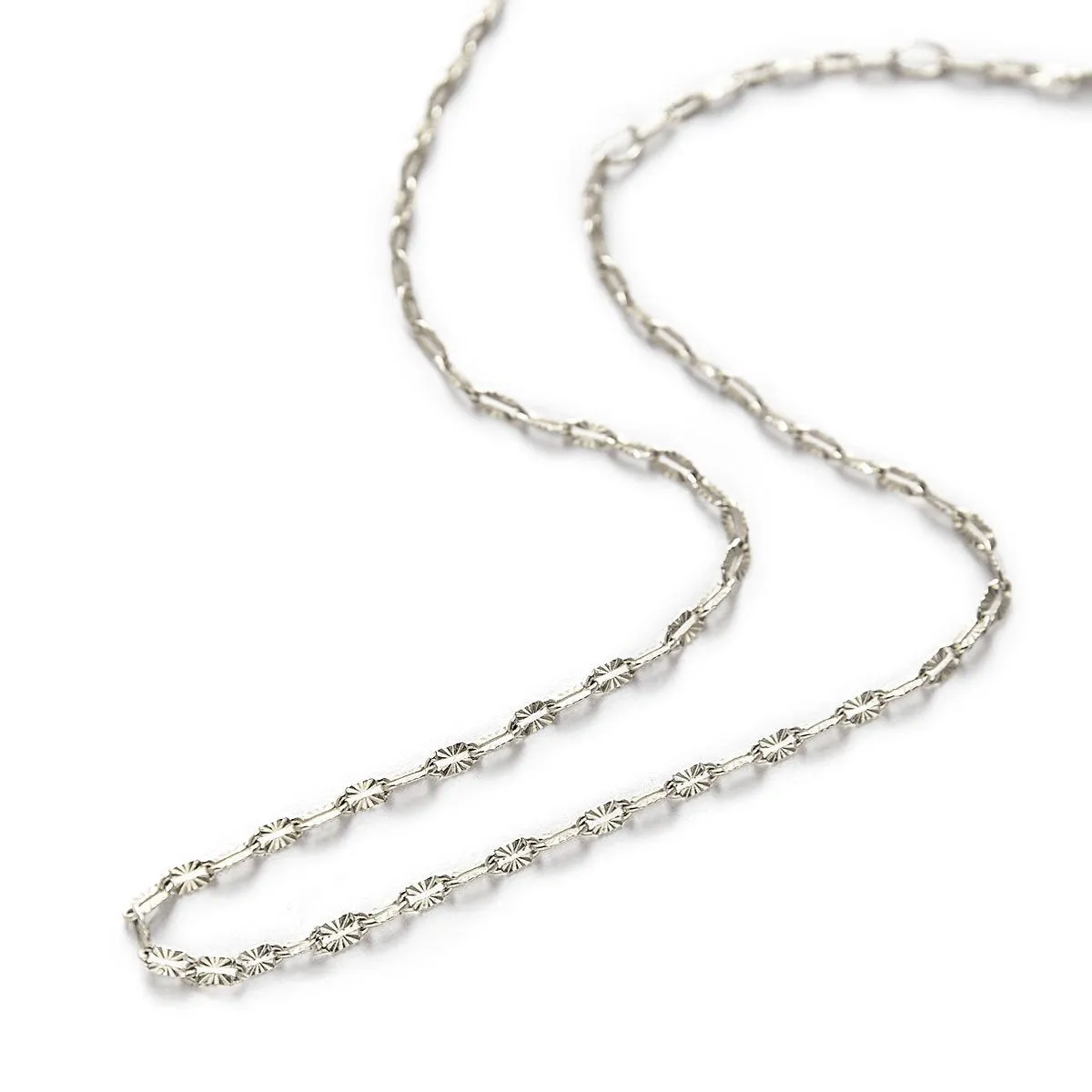 Bar Lariat Lace Chain Duo