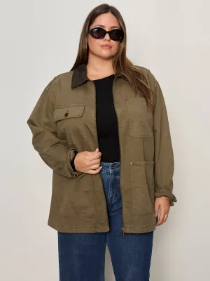 Barn Jacket Burnt Olive Extended Sizing Cold Trails Thermolite Insulation