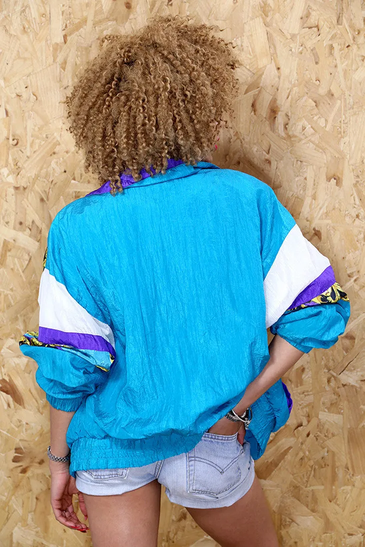 Baroque Out Panelled Bomber Jacket