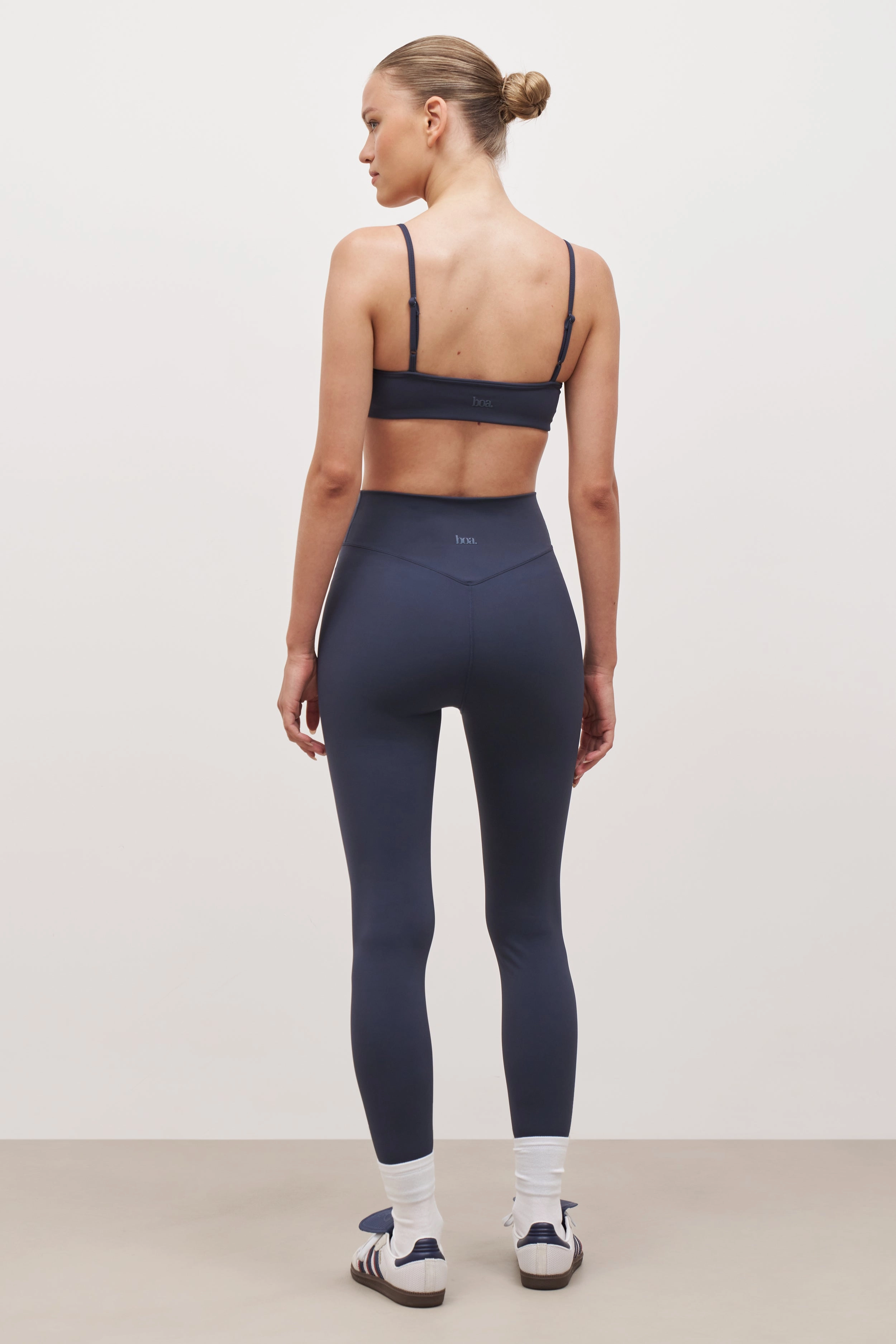 Flatlock Seam Technology Base Sculpting Leggings - Midnight Blue