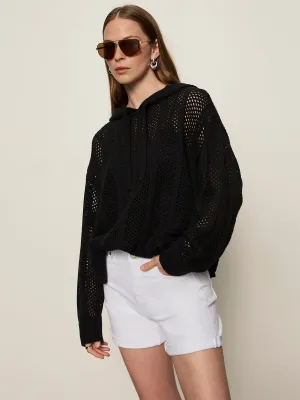Appreciate Beach Hoodie Black