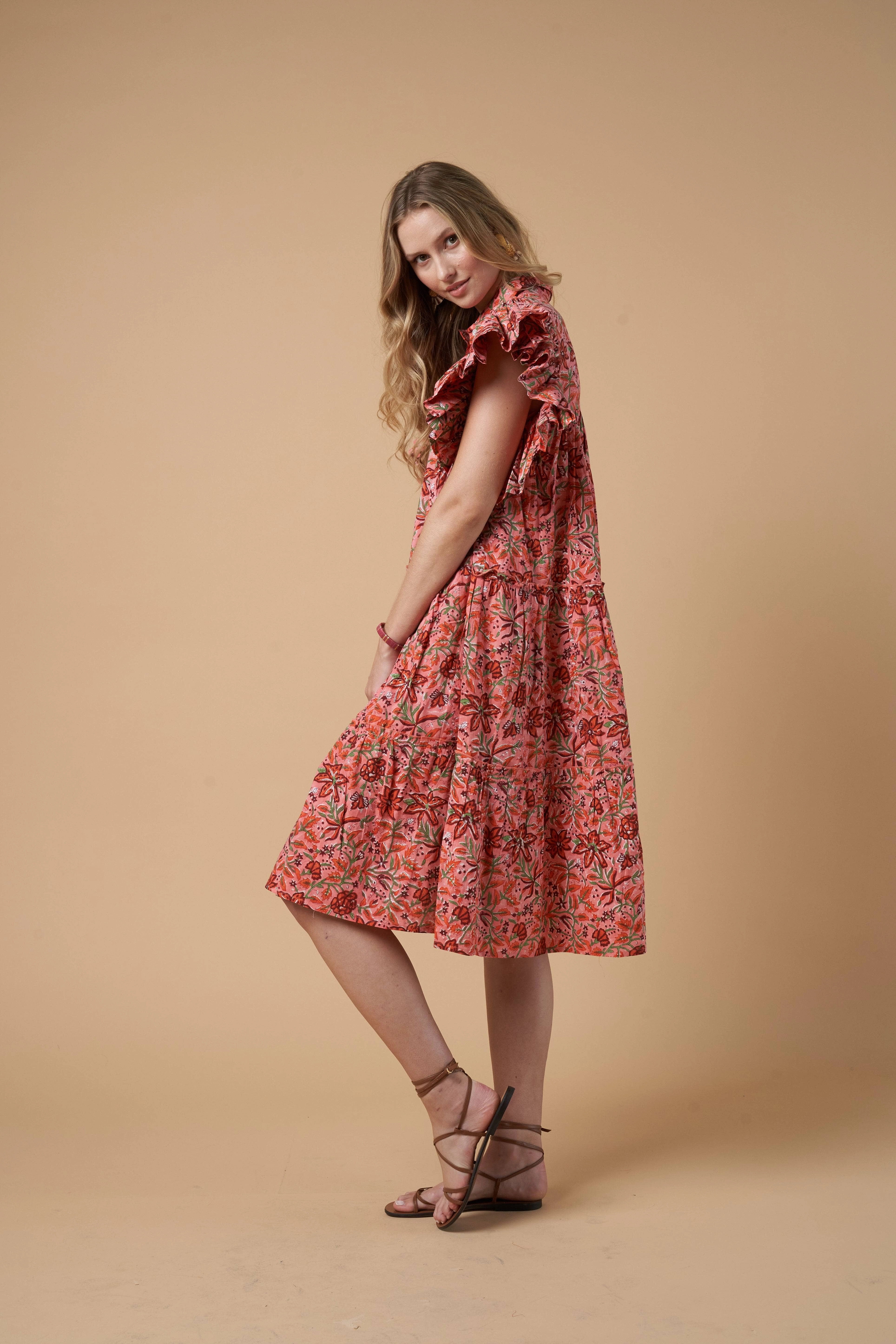 Luxe Look Chic Waistband Madelyn Short Dress Pink
