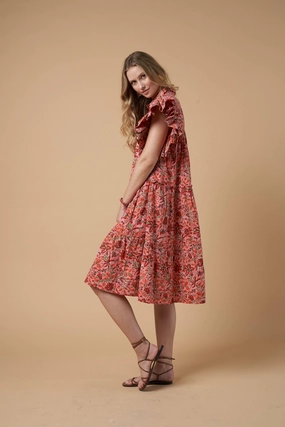 Luxe Look Chic Waistband Madelyn Short Dress Pink