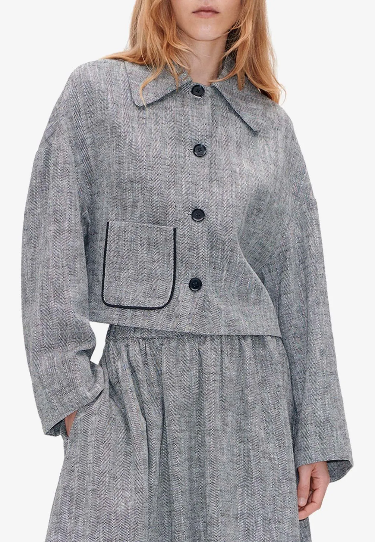 Bebeth Single-Breasted Blazer