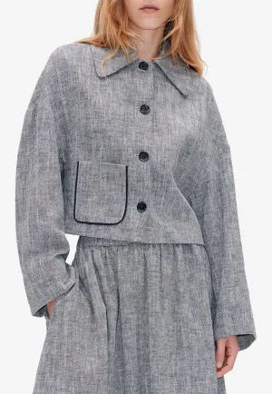 Bebeth Single-Breasted Blazer