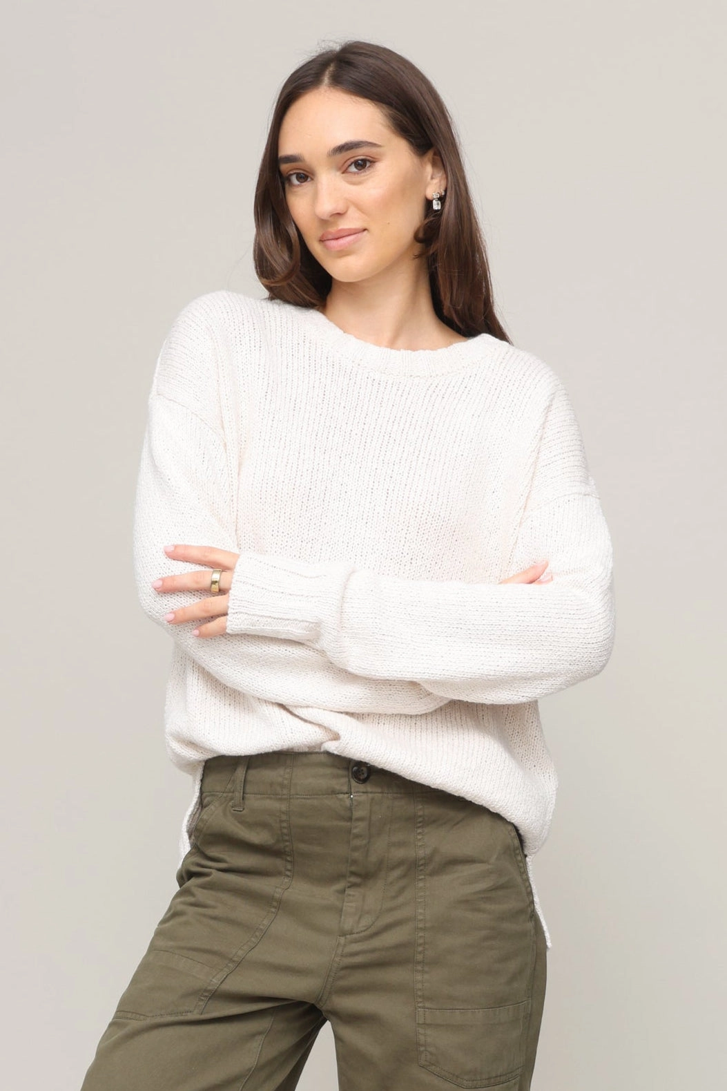 Seam Free Edges Heat Retention Lining Beck Textured Sweater