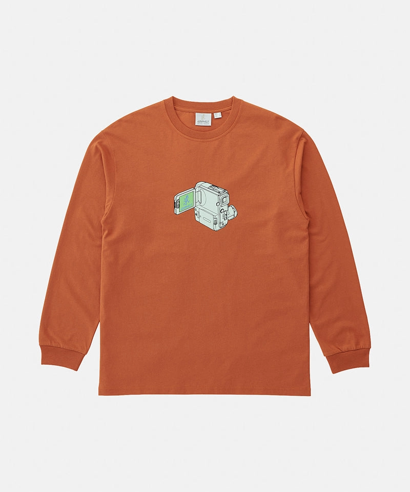 Camcorder L/S Tee Cozy And Warm Sweat Absorbent