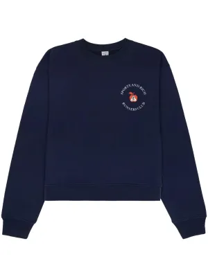 Big Apple cropped sweatshirt