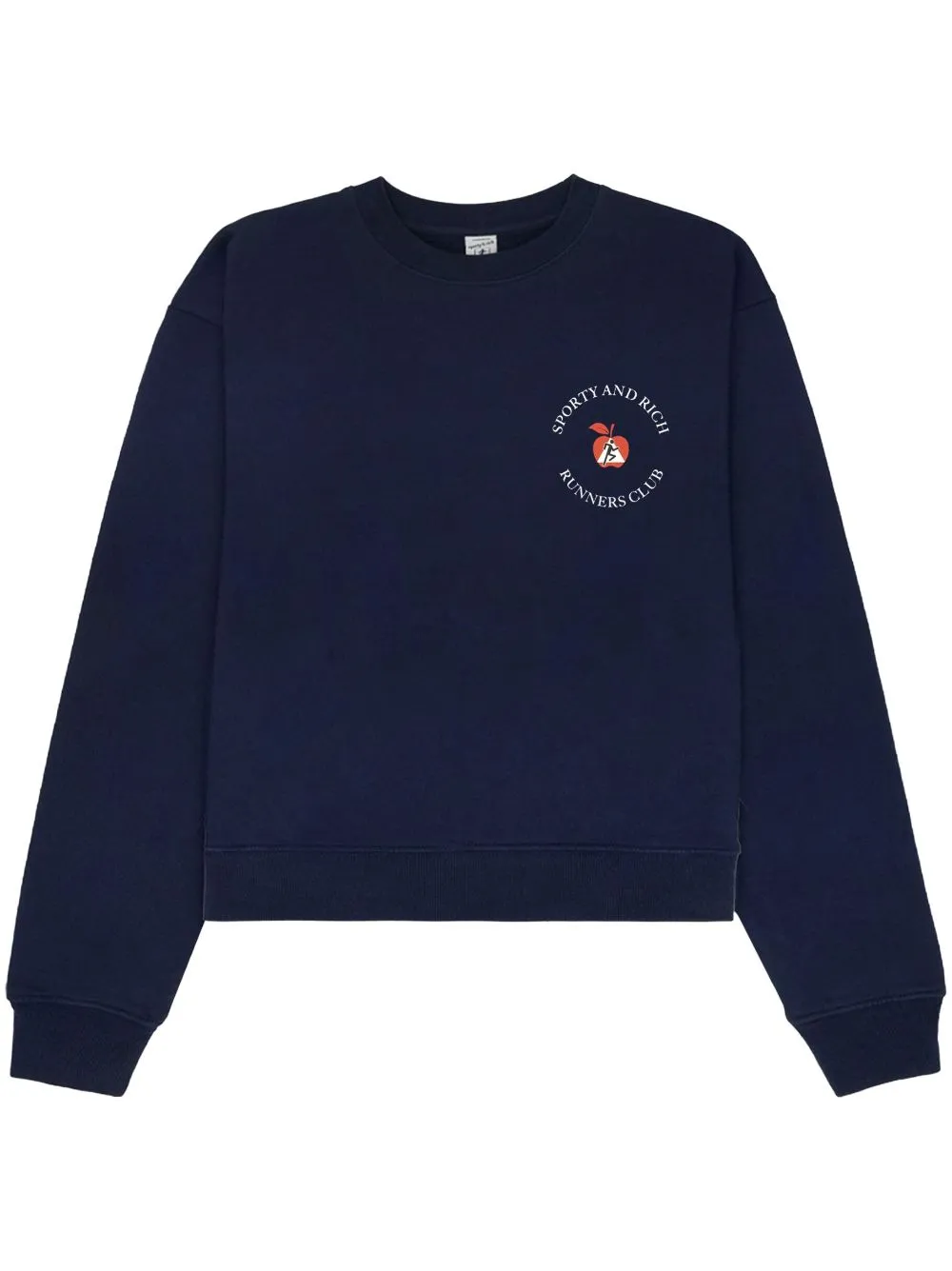 Big Apple cropped sweatshirt