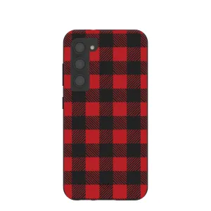 Black Flannel Samsung Galaxy S23 Case