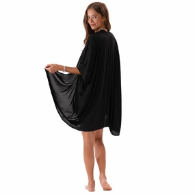 Light material Black Kimono