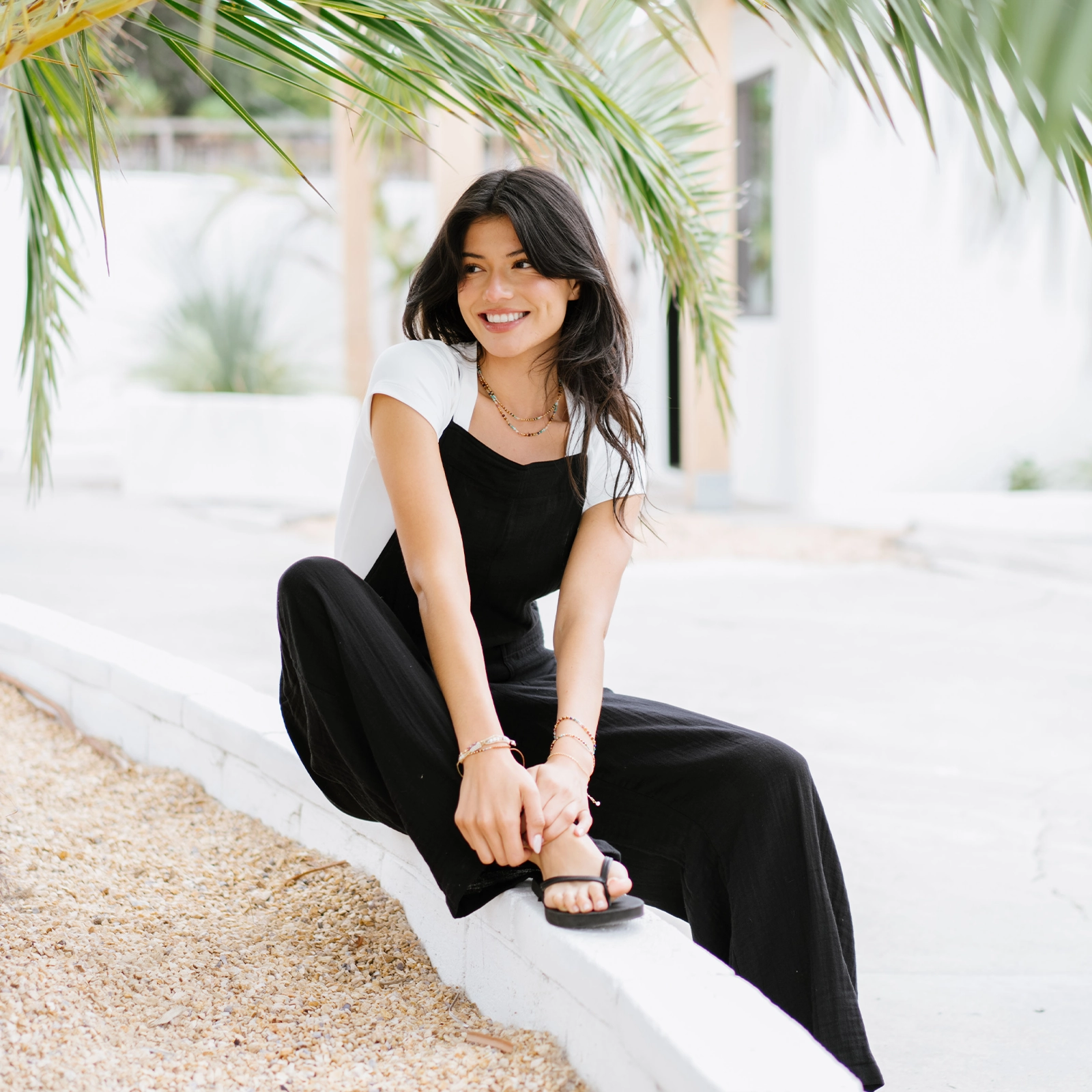 Black Nomad Jumpsuit Feminine Energy perfect for events