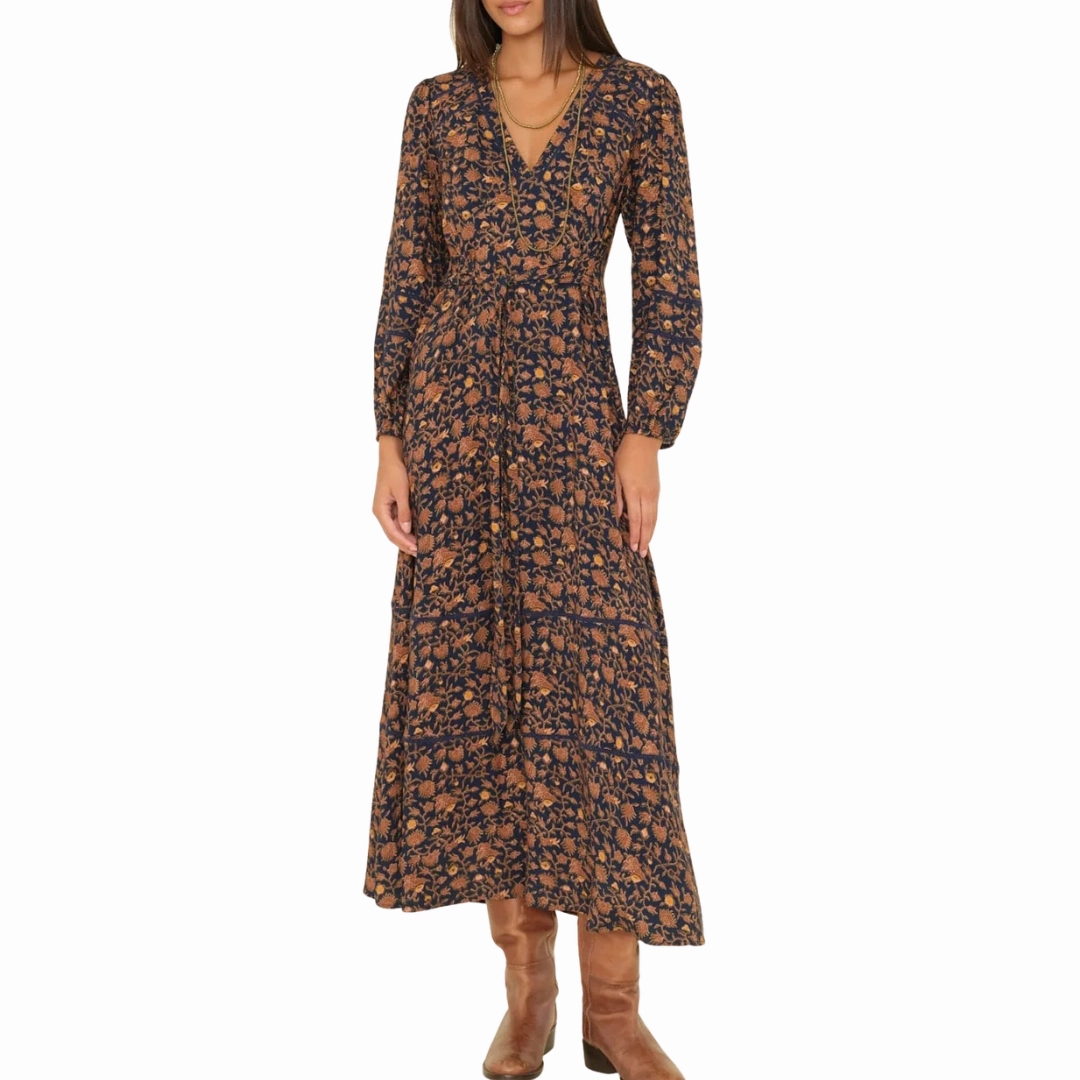 Golden Rod Dress Edgy-Look
