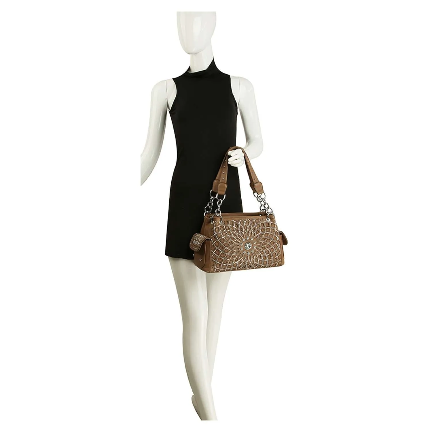 Bling Design Layered Handbag