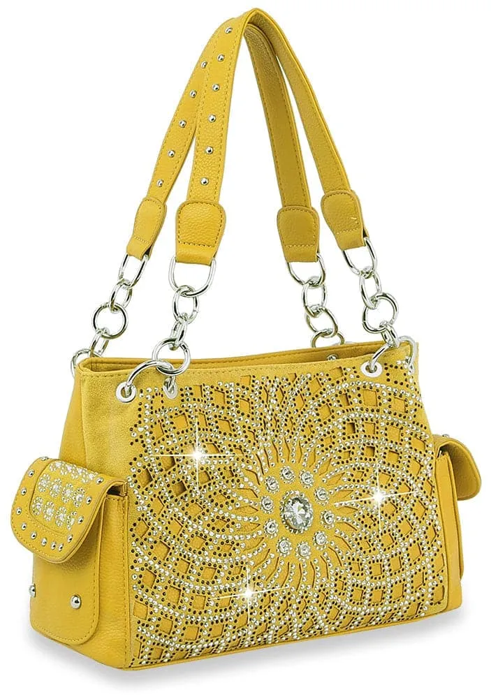 Bling Design Layered Handbag