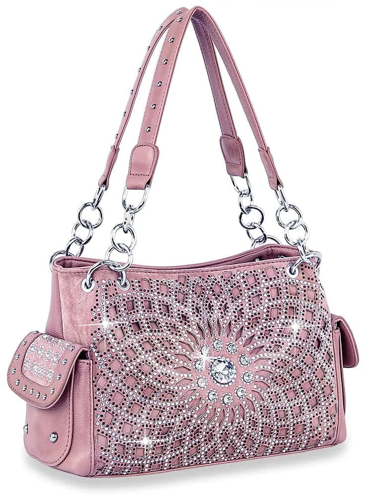 Bling Design Layered Handbag