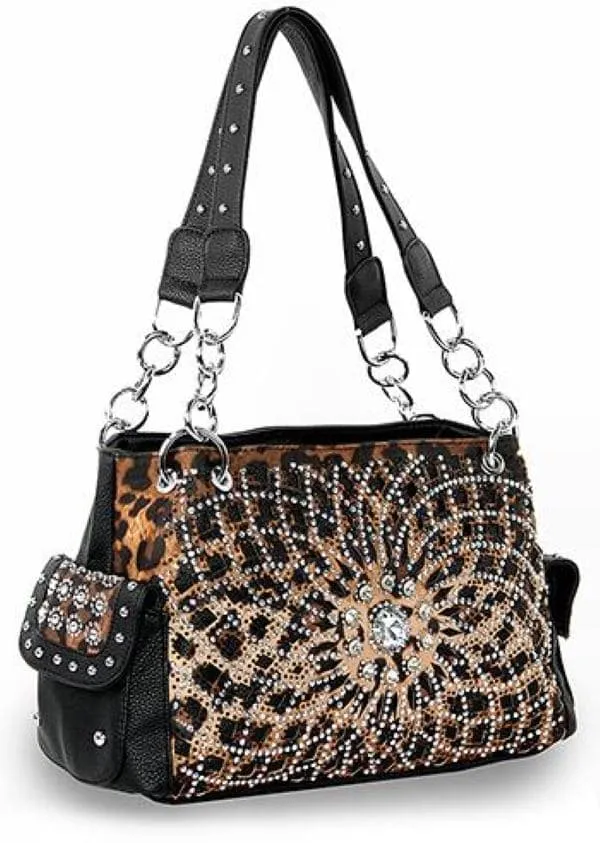 Bling Design Layered Handbag