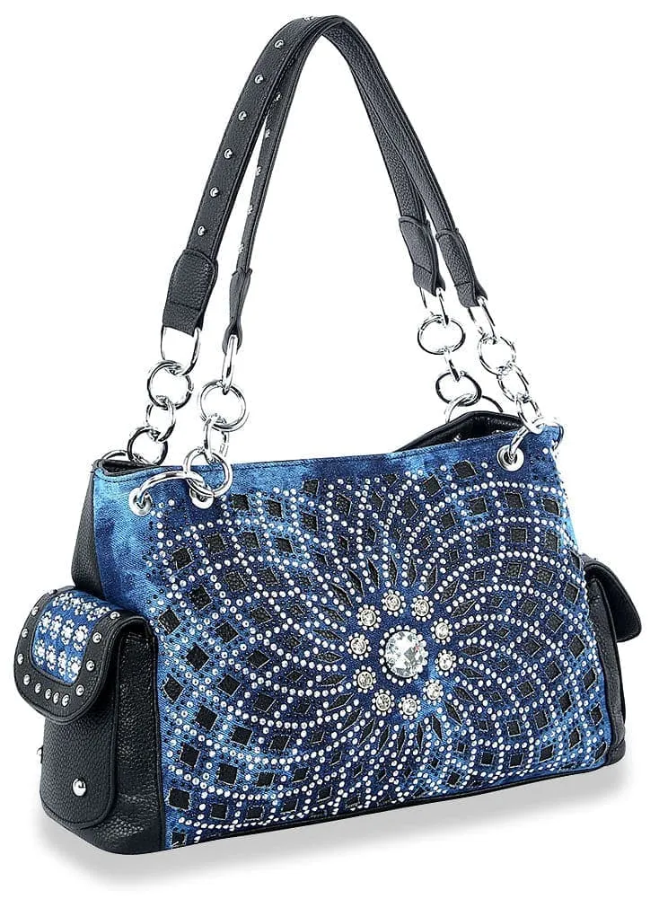 Bling Design Layered Handbag