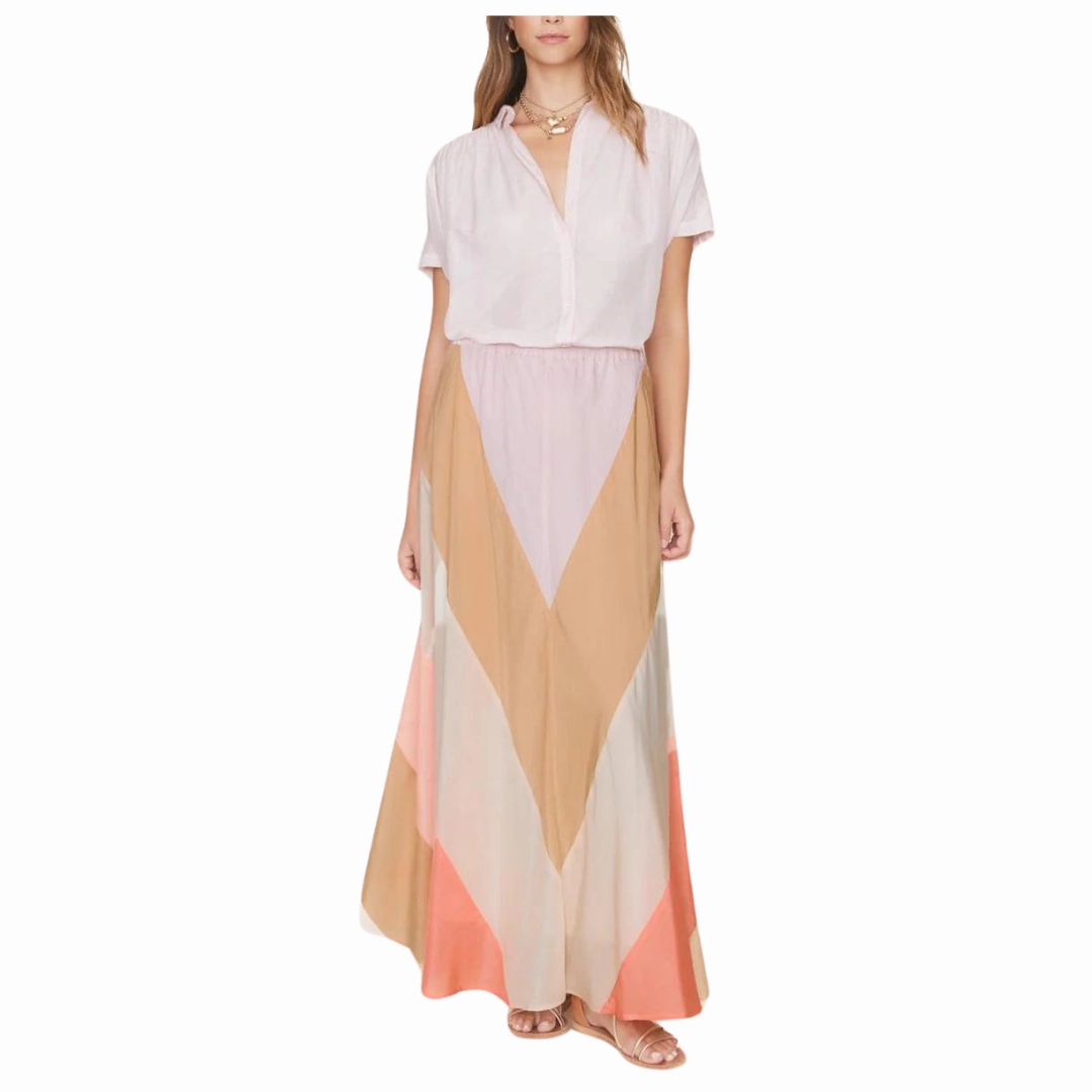 Blush Amelia Maxi Skirt Occasion Dressing Maternity Friendly