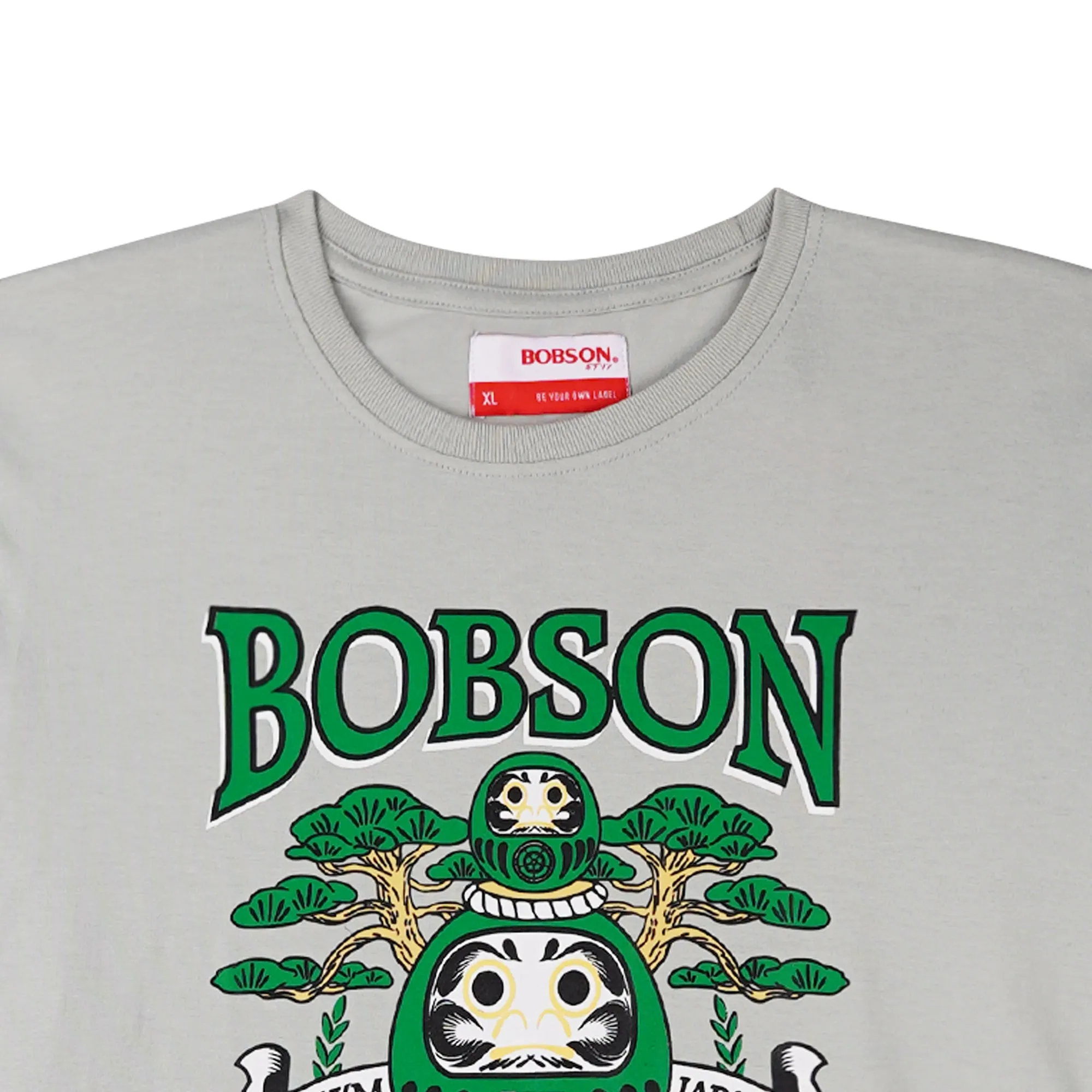 Bobson Japanese Men's Basic Tees Slim Fit 167588-U (Pigeon)